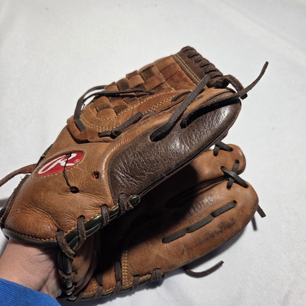 Rawlings Player Preferred 11" Baseball Glove Brown Leather PP110BC Basket Web
